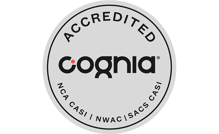 Cognia Accredited Badge